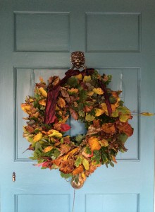 autumn wreath large